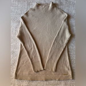Michael Kors Waffle Knit Mock Sweater, Large